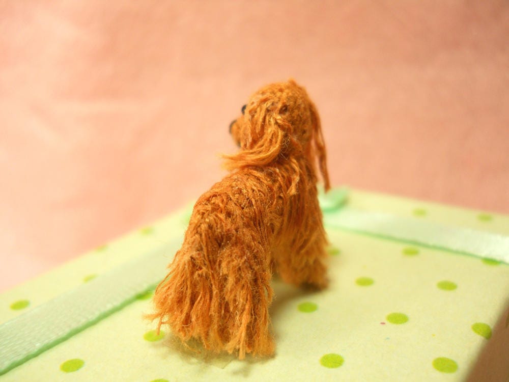 Cocker Spaniel - Miniature Crochet Dog Stuffed Animals - Made To Order