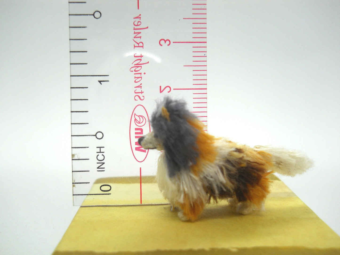 Miniature Crochet Sheltie - Shetland Sheepdog, Miniature Dog Stuffed Animal.