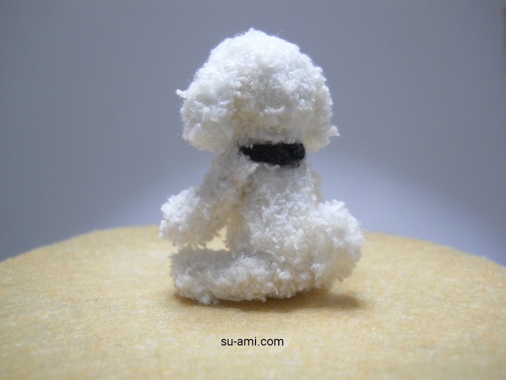 White Poodle - Plush Dog Toy Poodle Bichon Puppy - Made To Order