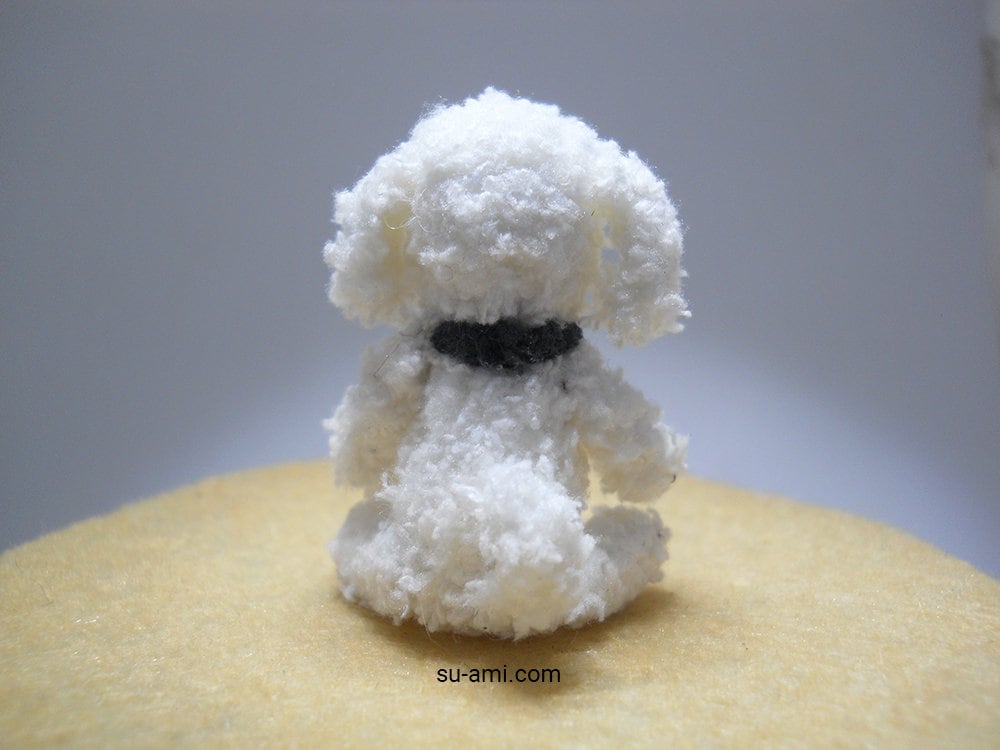 White Poodle - Plush Dog Toy Poodle Bichon Puppy - Made To Order