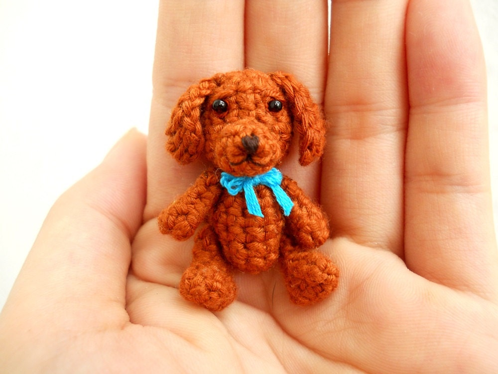 Vizsla - Crochet Miniature Dog Stuffed Animals - Made To Order