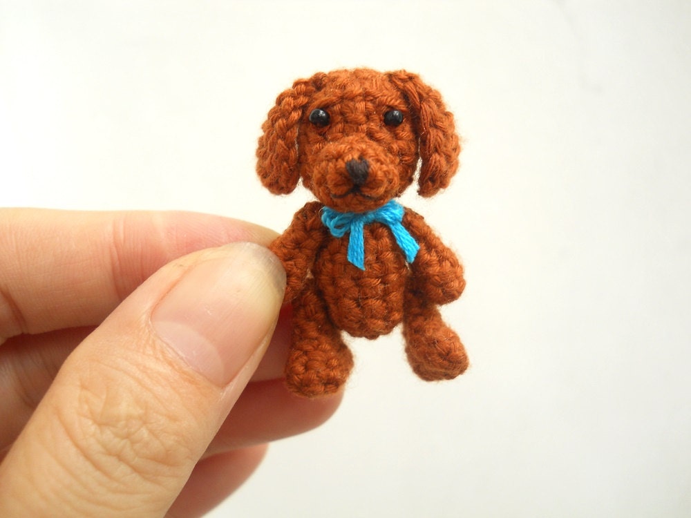 Vizsla - Crochet Miniature Dog Stuffed Animals - Made To Order